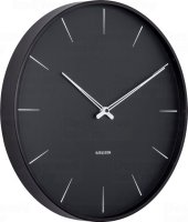 Designové nástěnné hodiny 5834BK Karlsson 40cm