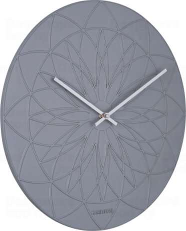 Designové nástěnné hodiny 5836GY Karlsson 35cm