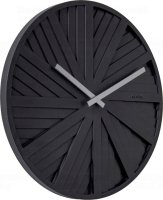 Designové nástěnné hodiny 5839BK Karlsson 40cm