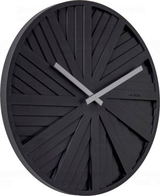Designové nástěnné hodiny 5839BK Karlsson 40cm