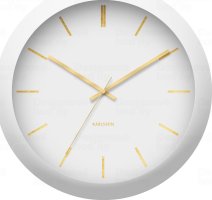 Designové nástěnné hodiny 5840WH Karlsson 40cm