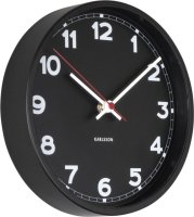 Designové nástěnné hodiny 5846BK Karlsson 22cm