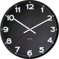 Designové nástěnné hodiny 5847BK Karlsson 41cm