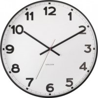 Designové nástěnné hodiny 5847WH Karlsson 41cm
