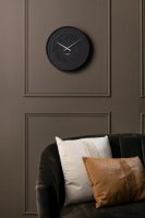 Designové nástěnné hodiny 5850BK Karlsson 30cm