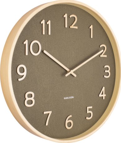 Designové nástěnné hodiny 5852MG Karlsson 40cm