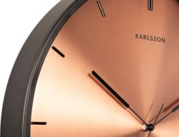 Designové nástěnné hodiny 5864CO Karlsson 40cm