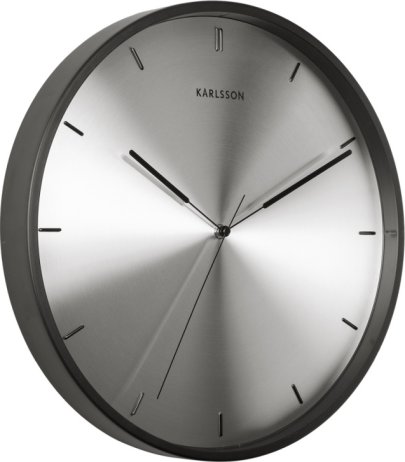 Designové nástěnné hodiny 5864SI Karlsson 40cm