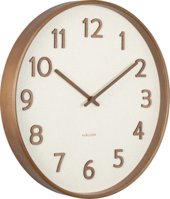 Designové nástěnné hodiny 5872WH Karlsson 40cm