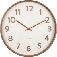 Designové nástěnné hodiny 5872WH Karlsson 40cm
