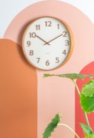 Designové nástěnné hodiny 5872WH Karlsson 40cm