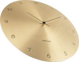 Designové nástěnné hodiny 5888GD Karlsson 40cm