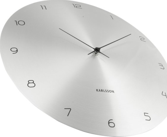 Designové nástěnné hodiny 5888SI Karlsson 40cm