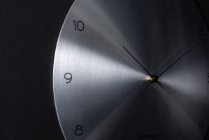 Designové nástěnné hodiny 5888SI Karlsson 40cm