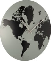 Designové nástěnné hodiny 5889GR Karlsson 40cm