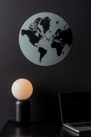 Designové nástěnné hodiny 5889GR Karlsson 40cm
