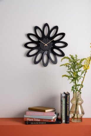 Designové nástěnné hodiny 5891BK Karlsson 40cm