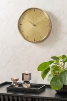 Designové nástěnné hodiny 5896GD Karlsson 30cm