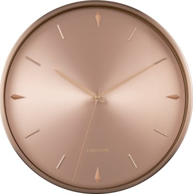 Designové nástěnné hodiny 5896RG Karlsson 30cm