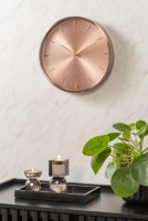 Designové nástěnné hodiny 5896RG Karlsson 30cm