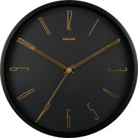 Designové nástěnné hodiny 5898BK Karlsson 35cm