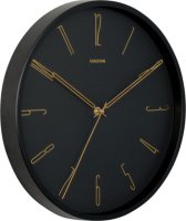 Designové nástěnné hodiny 5898BK Karlsson 35cm