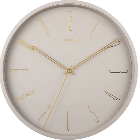 Designové nástěnné hodiny 5898WG Karlsson 35cm