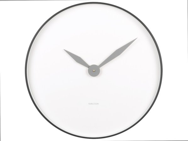 Designové nástěnné hodiny 5910BK Karlsson 50cm