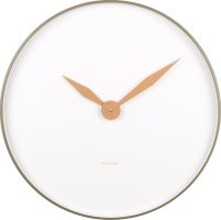 Designové nástěnné hodiny 5910GR Karlsson 50cm