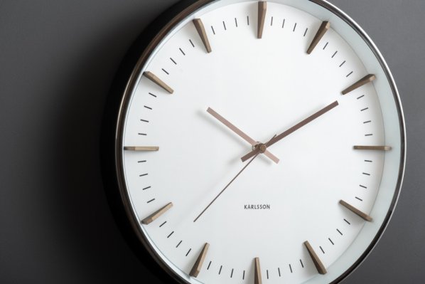Designové nástěnné hodiny 5911GM Karlsson 35cm
