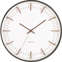 Designové nástěnné hodiny 5911GM Karlsson 35cm