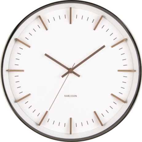 Designové nástěnné hodiny 5911GM Karlsson 35cm