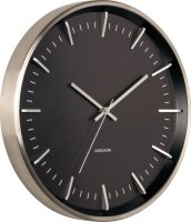 Designové nástěnné hodiny 5911SI Karlsson 35cm