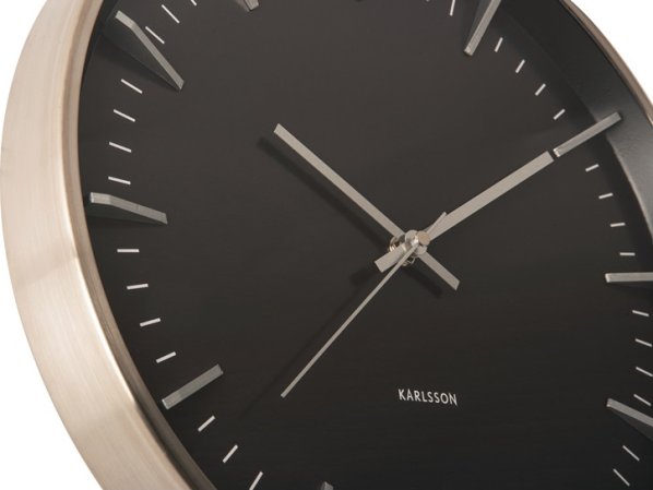 Designové nástěnné hodiny 5911SI Karlsson 35cm