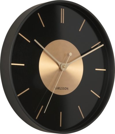 Designové nástěnné hodiny 5918BK Karlsson 35cm