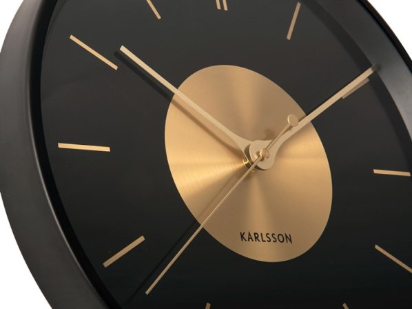 Designové nástěnné hodiny 5918BK Karlsson 35cm