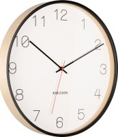 Designové nástěnné hodiny 5926BK Karlsson 40cm