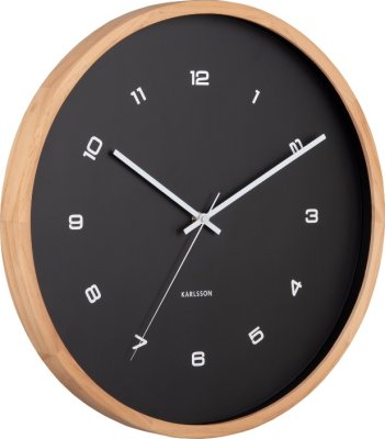Designové nástěnné hodiny 5938BK Karlsson 41cm