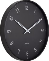 Designové nástěnné hodiny 5950BK Karlsson 40cm