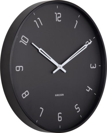 Designové nástěnné hodiny 5950BK Karlsson 40cm