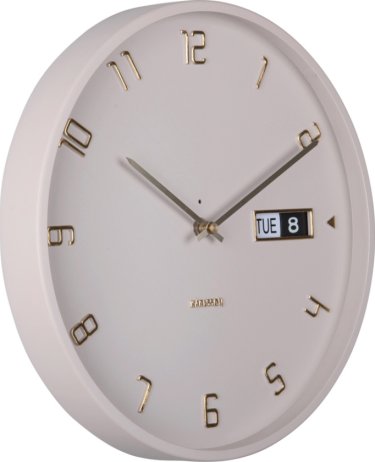 Designové nástěnné hodiny 5953WG Karlsson 30cm