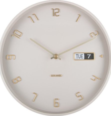 Designové nástěnné hodiny 5953WG Karlsson 30cm