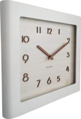 Designové nástěnné hodiny 5959WH Karlsson 36cm