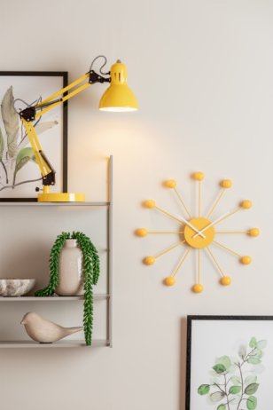 Designové nástěnné hodiny 5977BY Karlsson 40cm
