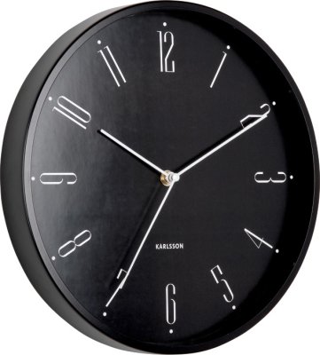 Designové nástěnné hodiny 5988BK Karlsson 30cm