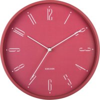Designové nástěnné hodiny 5988RD Karlsson 30cm
