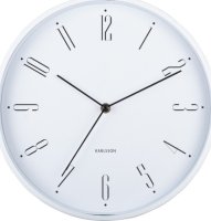 Designové nástěnné hodiny 5988WH Karlsson 30cm