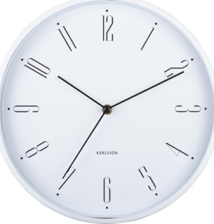 Designové nástěnné hodiny 5988WH Karlsson 30cm