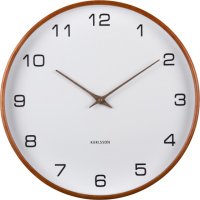 Designové nástěnné hodiny 5993WH Karlsson 40cm