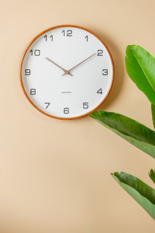 Designové nástěnné hodiny 5993WH Karlsson 40cm